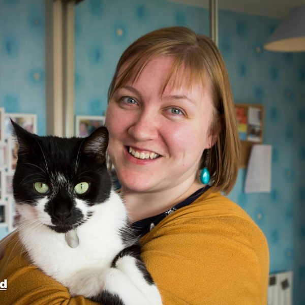 Claiure Millross works at AbilityNet. Her cat doesn't.