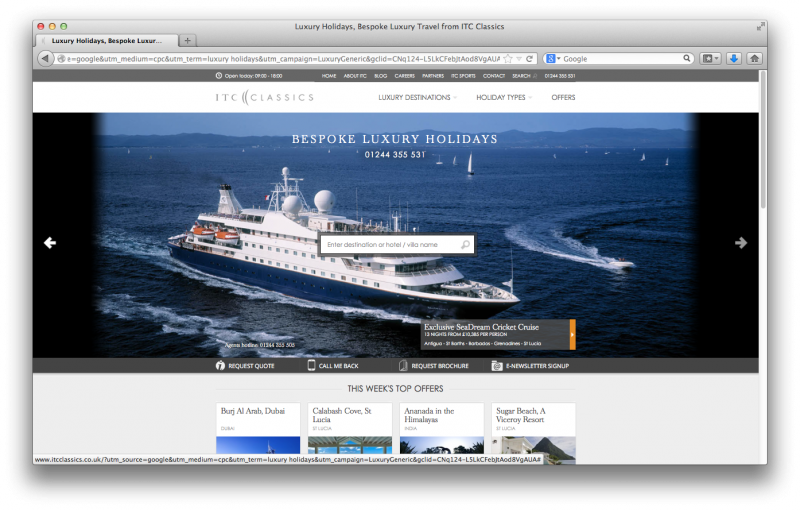 Many people will be booking cruise holidays online