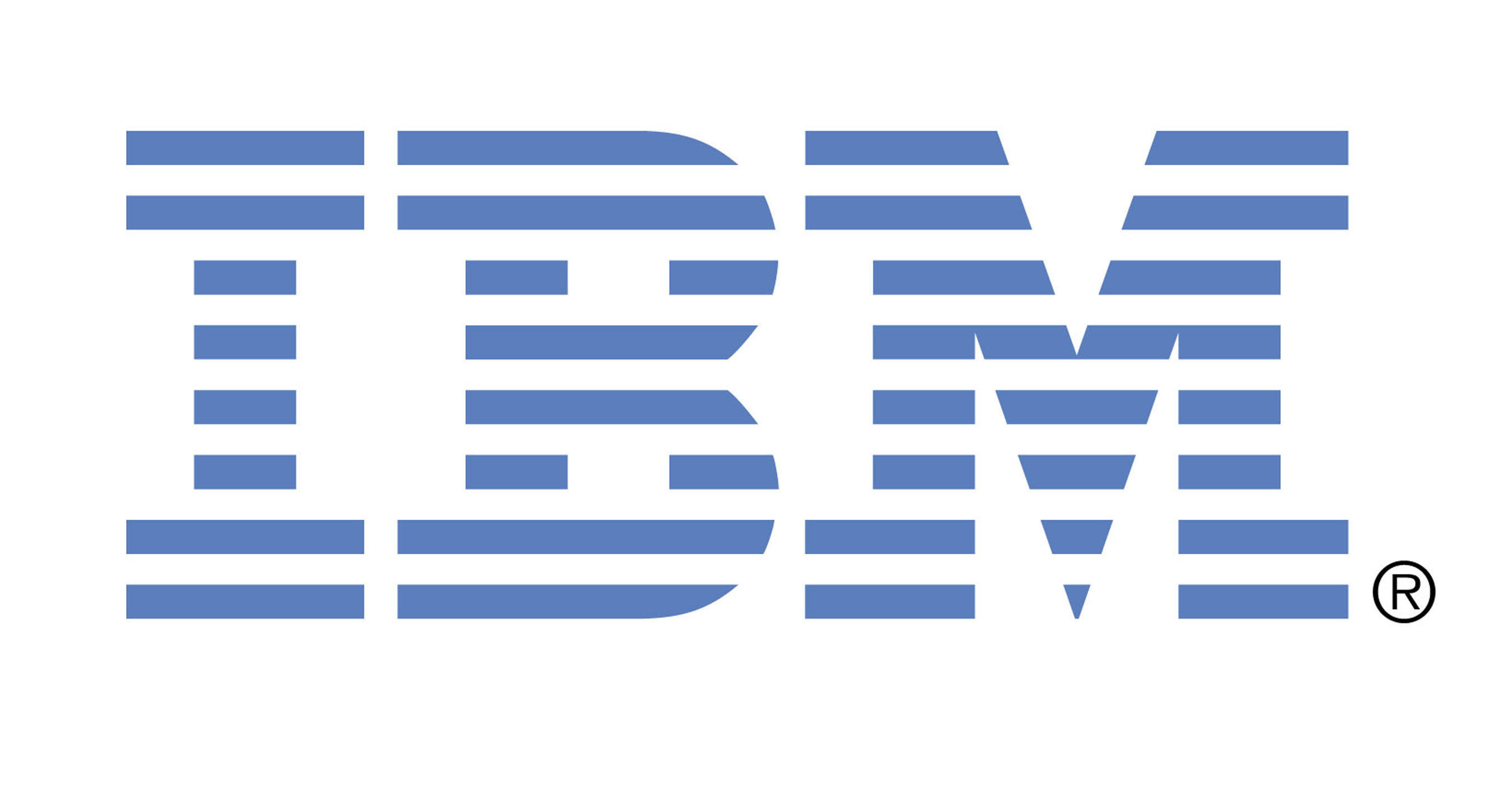 An image of the IBM logo