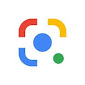 Google lens logo; red yellow and green rounded corners on a square with a green dot in the bottom right hand corner and a central blue dot