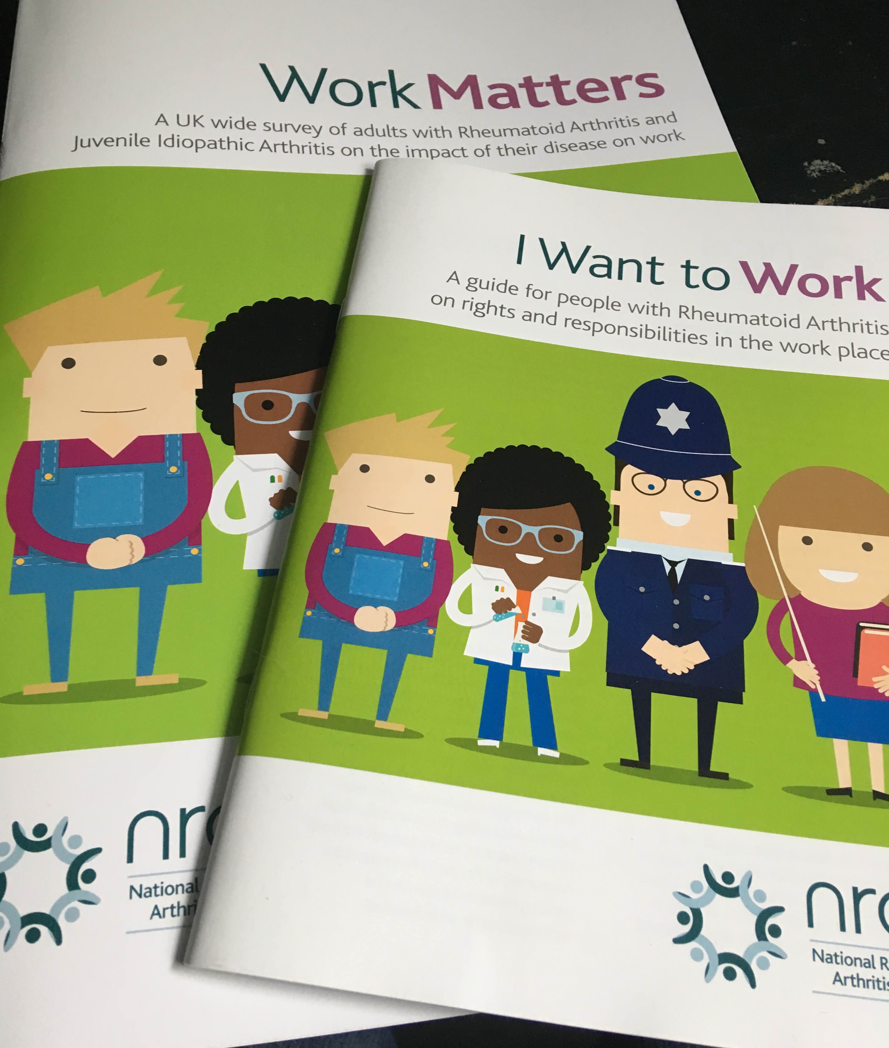 Picture of NRAS report titled Work Matters