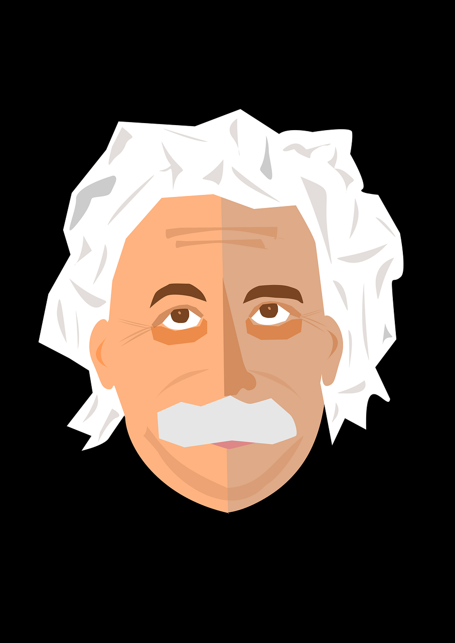 Animated picture of Albert Einstein