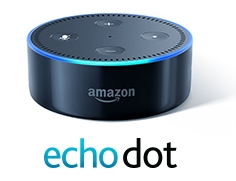 Alexa is used to control the Amazon Echo Dot 