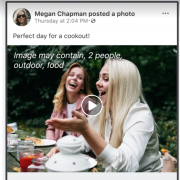 Facebook labelling an image using Automatic Alt Text